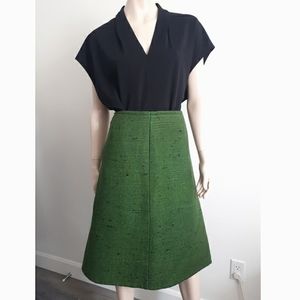 Vintage | A-line Wool Skirt